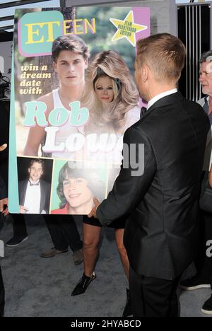 Rob Lowe, Sheryl Berkoff arrive pour la « comédie centrale de Rob Lowe » qui s'est tenue aux STUDIOS SONY Pictures, Culver City, Los Angeles, le 27 août 2016. Banque D'Images