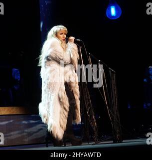 Stevie Nicks se présentant à l'ouverture de Stevie Nicks, fille de sa ville natale, « 24 Carat Gold Tour », avec les prétendants au Talking Stick Arena. Banque D'Images