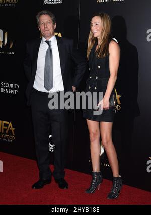 Hugh Grant assister aux Hollywood film Awards 20th annuels à l'hôtel Beverly Hilton le dimanche 6 novembre 2016, à Beverly Hills, en Californie. Banque D'Images