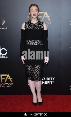 Bryce Dallas Howard assister aux Hollywood film Awards 20th annuels à l'hôtel Beverly Hilton le dimanche 6 novembre 2016, à Beverly Hills, en Californie. Banque D'Images