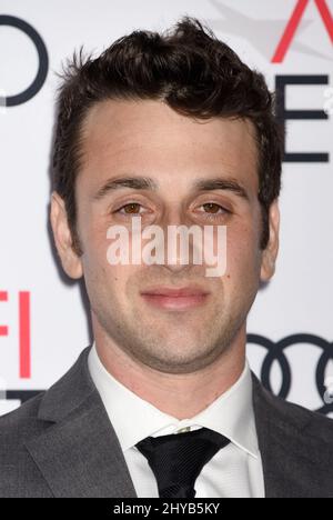 Justin Hurwitz participe à la projection de l'AFI Fest 2016 de 'la Land' à Los Angeles Banque D'Images