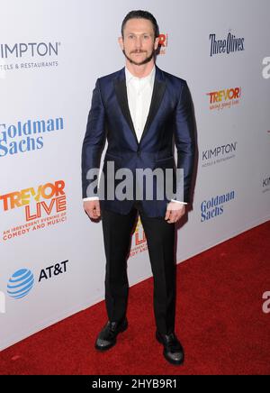 Jonathan Tucker arrive au collecteur de fonds TrevorLive Los Angeles 2016 Banque D'Images