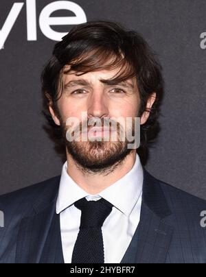 Eoin Macken assistant aux Golden Globe Awards 74th InStyle et Warner Bros. Après la fête à Los Angeles Banque D'Images