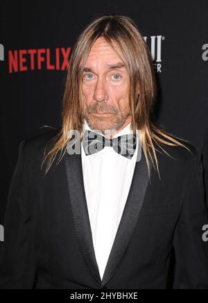 Iggy Pop participant à la Weinstein Company & Netflix 2017 Golden Globes After Party Banque D'Images