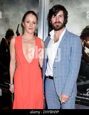 Eoin Macken participant à la première projection à Los Angeles de 'Resident Evil: The final Chapter' Banque D'Images