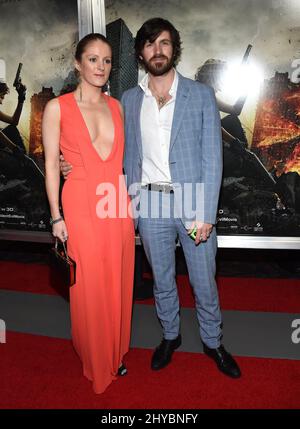 Eoin Macken participant à la première projection à Los Angeles de 'Resident Evil: The final Chapter' Banque D'Images