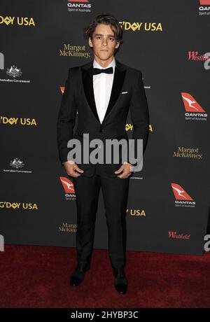 Brenton Thwaites participe au Gala G'day USA Los Angeles 2017 qui s'est tenu à la salle Dolby Ballroom à Hollywood & Highland Banque D'Images