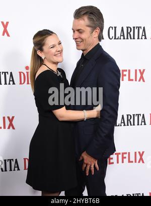 Timothy Olyphant et Drew Barrymore arrivent pour la première saison 2 ...