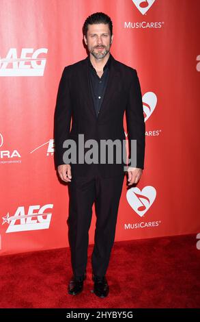 Greg Vaughan MusiCares personne de l'année hommage à Tom Petty au Centre des congrès de Los Angeles Banque D'Images