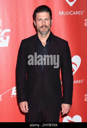 Greg Vaughan MusiCares personne de l'année hommage à Tom Petty au Centre des congrès de Los Angeles Banque D'Images