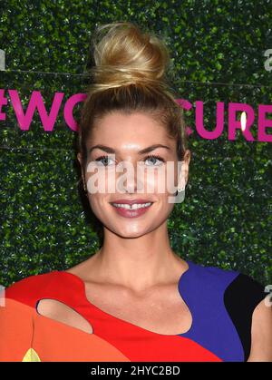 Jessica Hart participe à la « soirée inoubliable » du Women's cancer Research Fund à l'hôtel Beverly Wilshire Banque D'Images