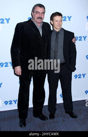 Tom Selleck et will Estes assistent à la célébration de l'épisode 150th des Blue Bloods, qui s'est tenue au 92nd Street y, à New York Banque D'Images