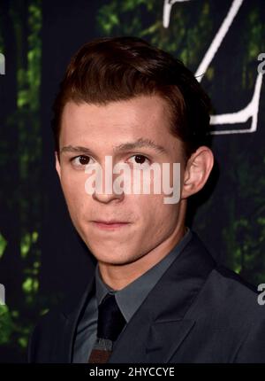 Tom Holland 'The Lost City of Z' Los Angeles Premiere a eu lieu au ArcLight Cinemas Hollywood Banque D'Images