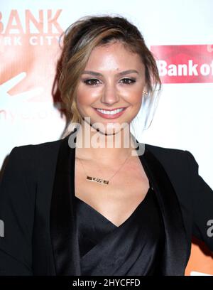 Christine Evangelista participe au dîner de 2017 des prix CAN-do de la Banque alimentaire de New York Banque D'Images