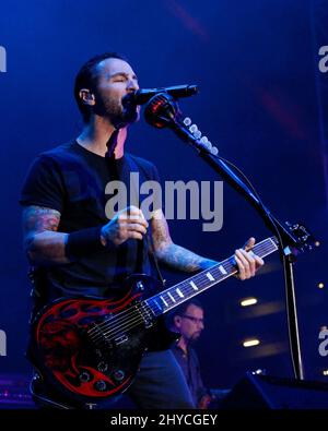 Sully Erna of Godsmack se produit au festival Las rangeous de 2017, au centre d'événements du centre-ville de Las Vegas Banque D'Images