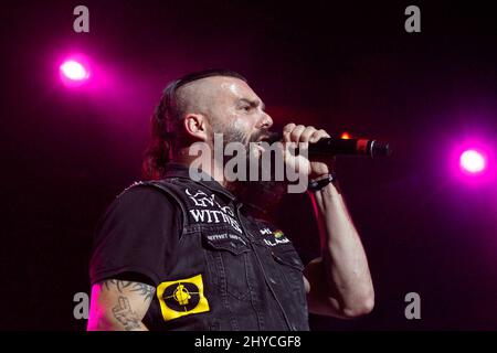 Jesse Leach de Killswitch engage se produit au festival Las rangean 2017, au centre d'événements du centre-ville de Las Vegas Banque D'Images