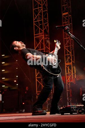 Sully Erna of Godsmack se produit au festival Las rangeous de 2017, au centre d'événements du centre-ville de Las Vegas Banque D'Images