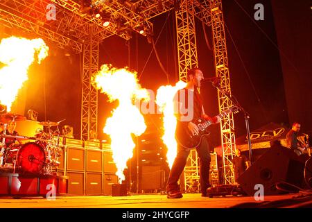 Sully Erna of Godsmack se produit au festival Las rangeous de 2017, au centre d'événements du centre-ville de Las Vegas Banque D'Images