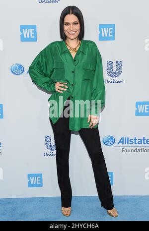 Jessie J assiste à LA FÊTE DE LA WE qui s'est tenue au Forum de Los Angeles, Etats-Unis Banque D'Images