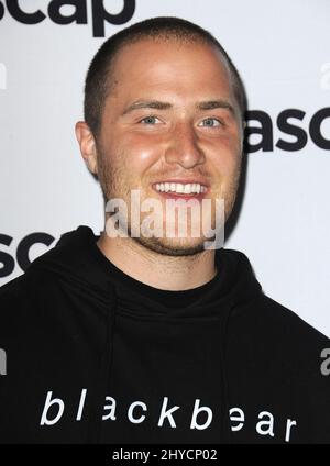 Mike Posner arrive aux ASCAP Pop Music Awards qui se tiennent au Wiltern Theatre Banque D'Images