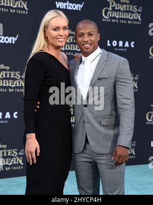 Lindsey Vonn et Kenan Smith assistant à la première de Disney ''Pirates of the Caribbean: Dead Men Tell No Tales'' à Los Angeles Banque D'Images