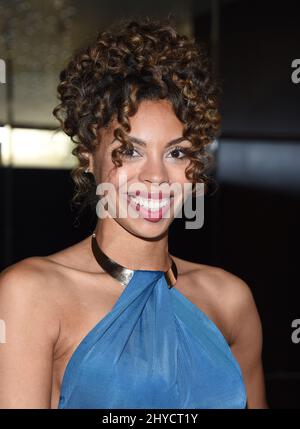 Ciera Payton arrive aux Prix annuels de l'inspiration 14th qui se tiennent à l'hôtel Beverly Hilton. Banque D'Images