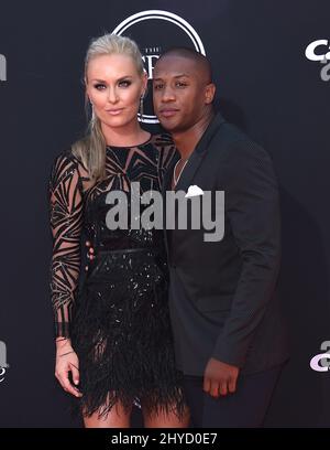 Lindsey Vonn et Kenan Smith participant à l'ESPYS 25th qui s'est tenu au Microsoft Theatre de Los Angeles, en Californie Banque D'Images