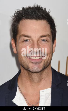 Brennan Elliott participe à la tournée de presse d'été de Hallmark Channel à Los Angeles, en Californie Banque D'Images