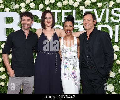 James Frain, Mary Chieffo, Sonequa Martin-Green et Jason Isaacs arrivent pour les 2017 studios de télévision CBS Summer TCA Soiree tenus au CBS Studio Centre, Studio City, Los Angeles Banque D'Images