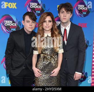 Echosmith a assisté aux prix Teen Choice 2017 qui se sont déroulés au Galen Centre de Los Angeles, aux États-Unis Banque D'Images