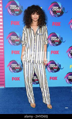 Zendaya Coleman a assisté aux prix Teen Choice 2017 qui se sont déroulés au Galen Centre de Los Angeles, aux États-Unis Banque D'Images