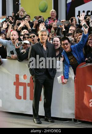 George Clooney assistera à la première « Suburbicon » lors du Festival international du film de Toronto 2017 au Princess of Wales Theatre, à Toronto, Canada, le 9 2017 septembre Banque D'Images