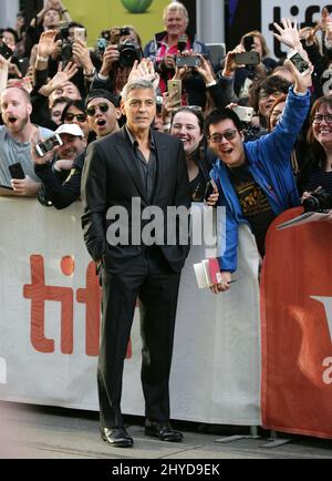 George Clooney assistera à la première « Suburbicon » lors du Festival international du film de Toronto 2017 au Princess of Wales Theatre, à Toronto, Canada, le 9 2017 septembre Banque D'Images