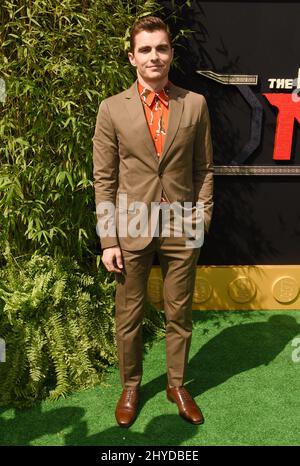 Dave Franco arrive pour la première mondiale du film Lego Ninjago qui s'est tenue au Regency Village Theatre, Westwood, Californie, le 16 septembre 2017 Banque D'Images