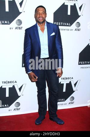 Michael Strahan participant à la première saison du Tribeca TV Festival 'religion des Sports' qui s'est tenue à Cinepolis Chelsea le 22 septembre 2017 Banque D'Images