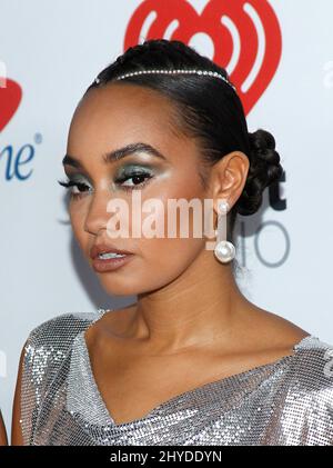 Leigh-Anne Pinnock, Little Mix participant au festival de musique iHeart 2017 qui s'est tenu à la T-Mobile Arena de Las Vegas, aux États-Unis Banque D'Images