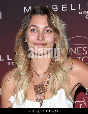 Paris Jackson participant à l'événement « One's To Watch » organisé à Neuehouse Banque D'Images