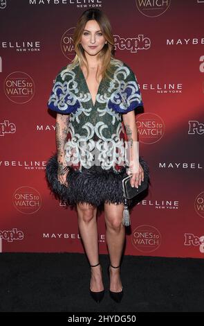 Julia Michaels participe à l'événement « One's to Watch » organisé à Neuehouse Banque D'Images