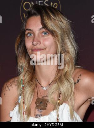 Paris Jackson participant à l'événement « One's To Watch » organisé à Neuehouse Banque D'Images