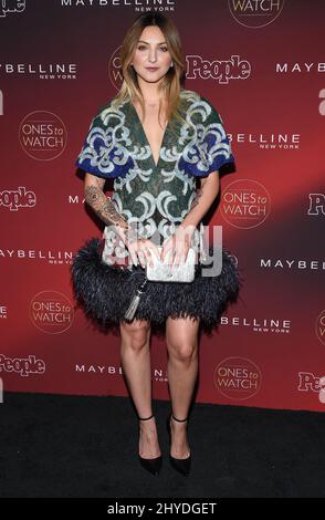 Julia Michaels participe à l'événement « One's to Watch » organisé à Neuehouse Banque D'Images