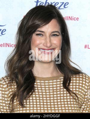 Kathryn Hahn lance la campagne #LiveNaughtySmelsNice de Febreze, qui s'est tenue à Londres West Hollywood Banque D'Images