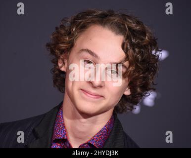 Wyatt Oleff assistant à la première mondiale de Marvel, « Thor: Ragnarok », au théâtre El Capitan Banque D'Images
