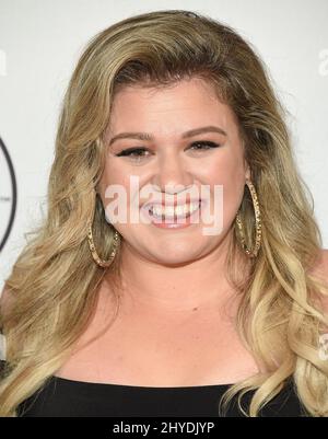 Kelly Clarkson assistant à la variété de pouvoir des femmes: Los Angeles présenté par Lifetime tenu à l'Hôtel Beverly Wilshire, États-Unis Banque D'Images