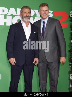 Mel Gibson et Will Ferrell assistent à la première « Daddy's Home 2 » de Los Angeles qui s'est tenue au Regency Village Theatre Banque D'Images