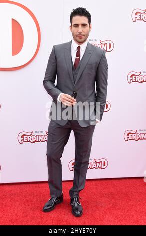 Miguel Angel Silvestre à 'Ferdinand' projection spéciale tenue au Zanuck Theatre 20th Century Fox Lot le 10 décembre 2017 à Century City, Etats-Unis Banque D'Images