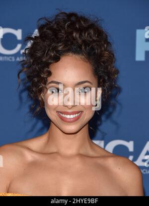 Amber Stevens Ouest assister à la FOX Winter TCA 2018 à Pasadena, Los Angeles Banque D'Images