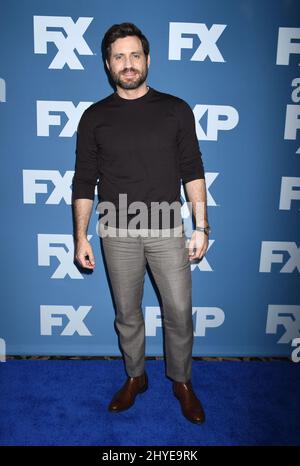 Edgar Ramirez assistant au FX Starwalk lors de la tournée d'hiver 2018 de TCA qui s'est tenue à l'hôtel Langham Huntington le 5 janvier 2018 à Pasadena, Californie Banque D'Images