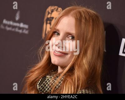 Jessica Capshaw à l'événement de la BAFTA Los Angeles Tea Party 2018 à la quatre saison Los Angeles à Beverly Hills le 6 janvier 2018 à Los Angeles, CA. Banque D'Images