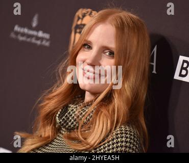 Jessica Capshaw à l'événement de la BAFTA Los Angeles Tea Party 2018 à la quatre saison Los Angeles à Beverly Hills le 6 janvier 2018 à Los Angeles, CA. Banque D'Images