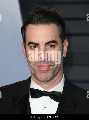 Sacha Baron Cohen à la Vanity Fair Oscar Party 2018 organisée par Radhika Jones au Wallis Annenberg Centre for the Performing Arts le 4 mars 2018 Beverly Hills, ca. Banque D'Images